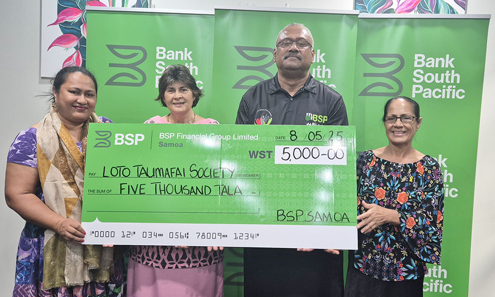 BSP Samoa supports Inclusive Education