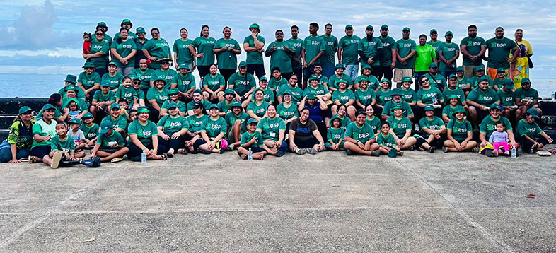 BSP leads community effort to keep Apia Clean